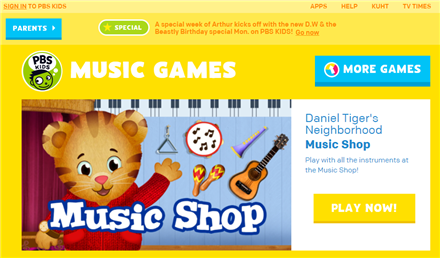 pbskids music